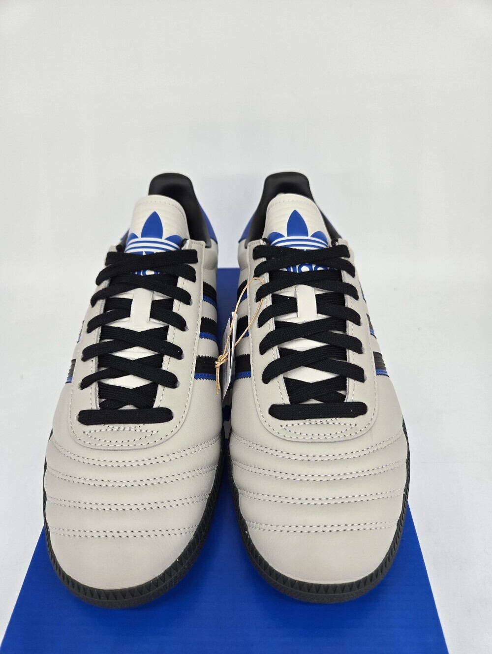 Adidas Men's Samba JP JR0965 Grey Black Carbon Shoes Size 11.5 - Picture 2 of 8